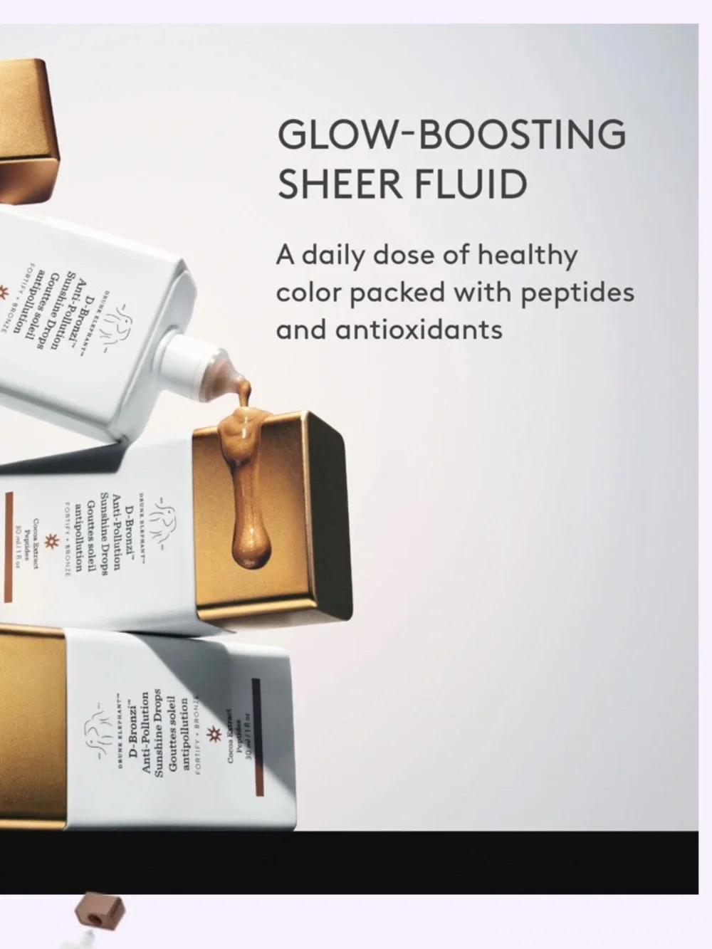 Drunk elephant bronzing drops
